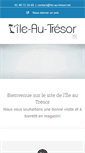 Mobile Screenshot of ile-au-tresor.net