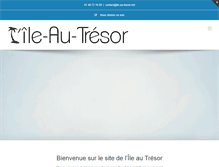 Tablet Screenshot of ile-au-tresor.net